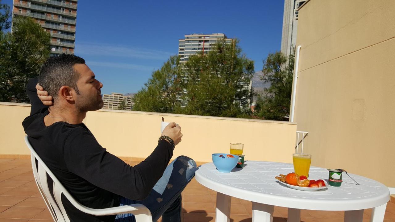Casa Puig Campana Con Barbacoa Apartamento Benidorm Quarto foto